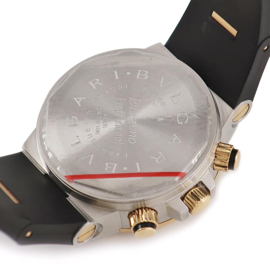 ディアゴノ 【3年保証】 ブルガリ スクーバ 40mm フライバッククロノ