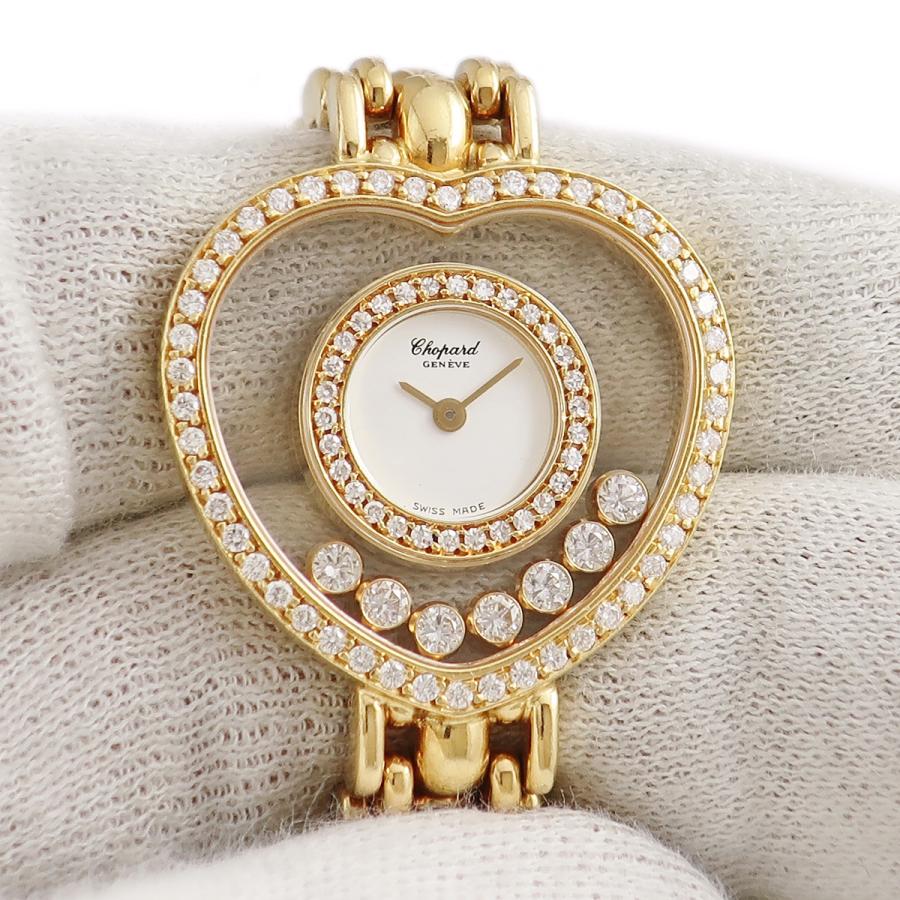 ショパール ハッピーダイヤモンド ハート 20/4516 クォーツ 極美品 20/4516 Chopard（ショパール） ハッピーダイヤモンド ハート