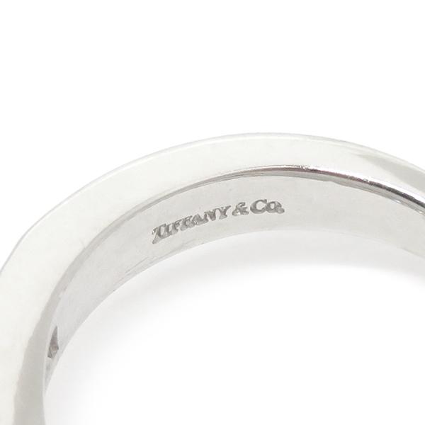 Tiffany ティファニー リング Pt950 シルバー 指輪 ティファニー Tiffany & Co ドッツ ソリティア ダイヤリング