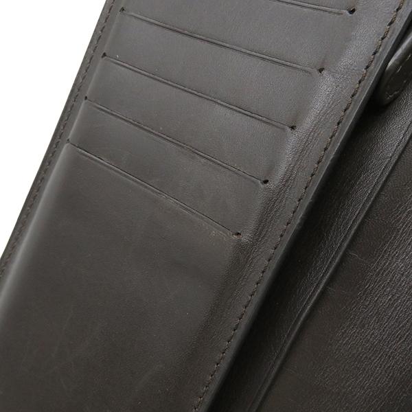 Berluti（ベルルッティ） 長財布 エベネ カリグラフィ ブラウン