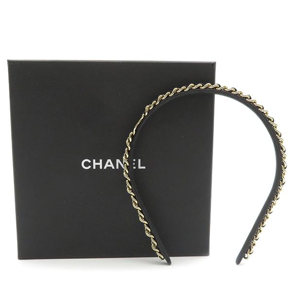 CHANEL シャネル ヘアアクセサリー チェーン カチューシャ CHANEL シャネル ヘアアクセサリー チェーン カチューシャ