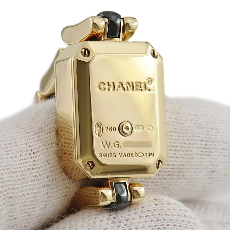 CHANEL（シャネル） 【3年保証】 プルミエール H2436 K18YG×ブラック 