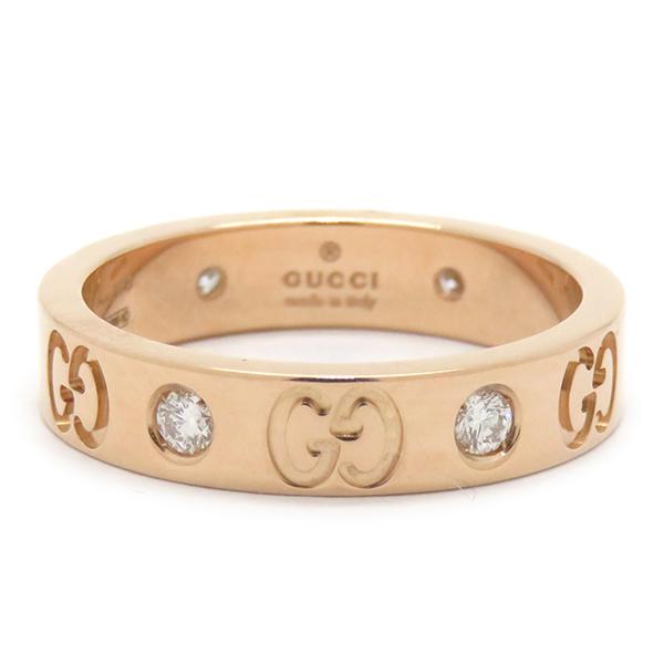 GUCCI（グッチ） リング 指輪 アイコン ピンクゴールド K18PG