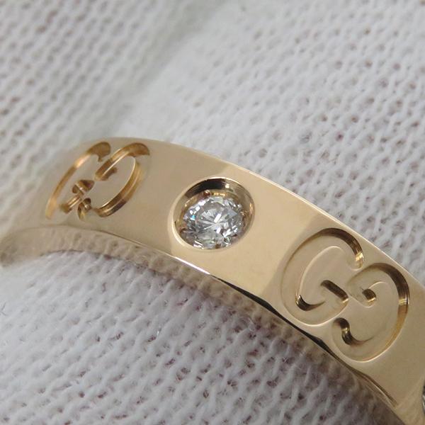 GUCCI（グッチ） リング 指輪 アイコン ピンクゴールド K18PG