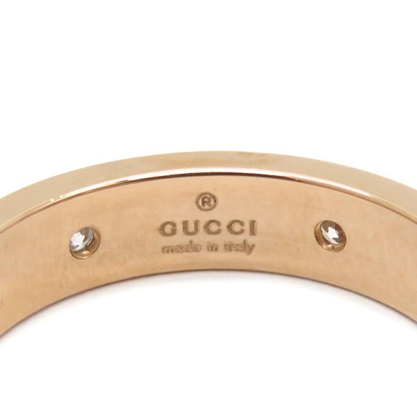 GUCCI（グッチ） リング 指輪 アイコン ピンクゴールド K18PG