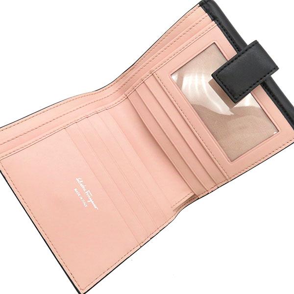FERRAGAMO サルヴァトーレ・フェラガモ 二つ折り財布 ヴァラ FERRAGAMO サルヴァトーレ・フェラガモ 二つ折り財布 ヴァラ