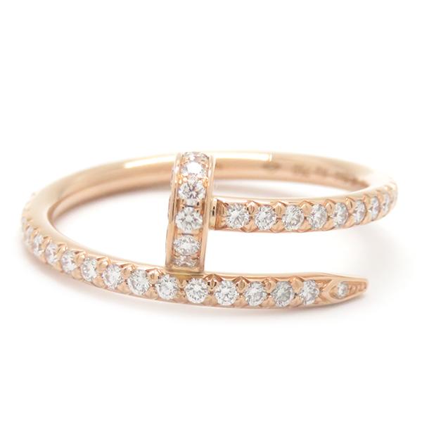 Cartier カルティエ リング 指輪 ジュスト アン クル ピンク