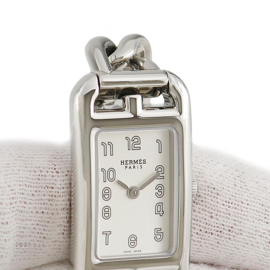 HERMES（エルメス） 【3年保証】 ナンタケット NA2.110 白 アラビア 角 
