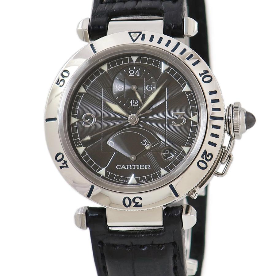 Cartier 【3年保証】 カルティエ パシャ N950 GMT パワー