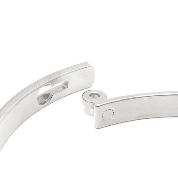 HERMES エルメス バングル ケリー PM ブレスレット ホワイト HERMES エルメス バングル ケリー PM ブレスレット ホワイト