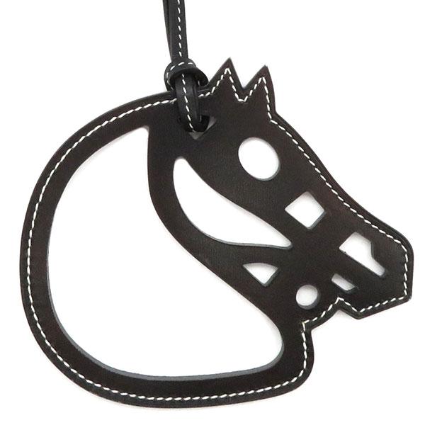 HERMES（エルメス） バッグチャーム パドックシュバル ノワール