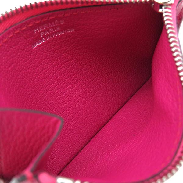 HERMES（エルメス） 二つ折り財布 ルリ スリム ローズメキシコ