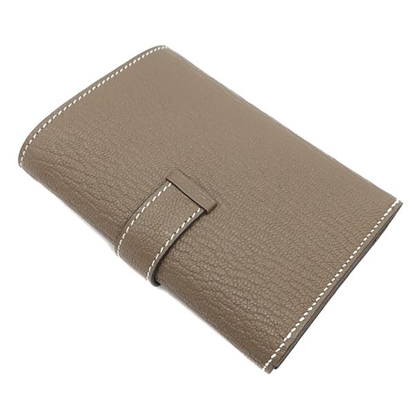 HERMES（エルメス） 三つ折り財布 ベアン コンビネ エトゥープ 