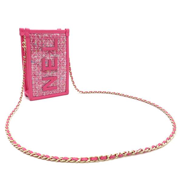 CHANEL（シャネル） ショルダーバッグ ツイード クリア フォンケース