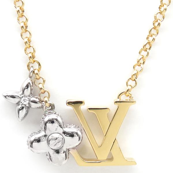 LOUIS VUITTON ルイヴィトン ネックレス LV グラム パンダント LOUIS VUITTON ルイヴィトン ネックレス LV グラム パンダント
