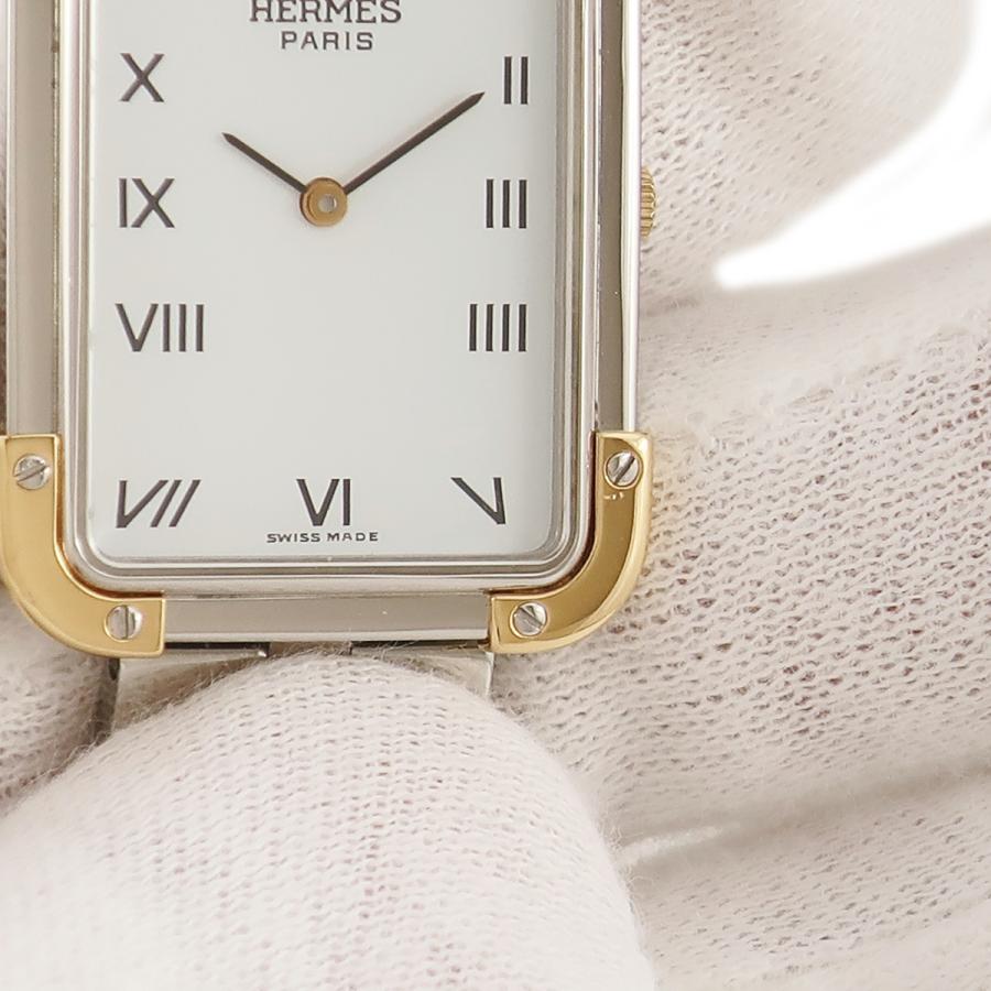 HERMES 【3年保証】 エルメス クロアジュール CR1.740 OH済 白  