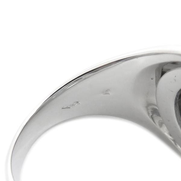 BVLGARI（ブルガリ） リング 指輪 ピラミデ ホワイトゴールド×ブルー