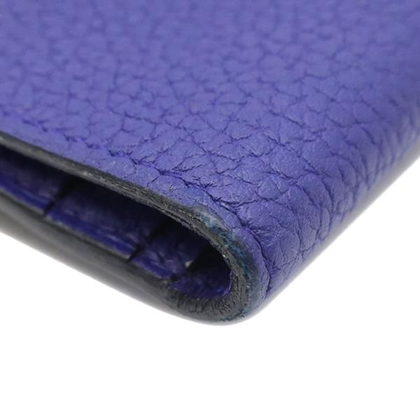 HERMES（エルメス） 長財布 ドゴンロング ドゴンレクトヴェルソ ブルー