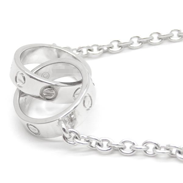 LOVE（Cartier） カルティエ ネックレス ラブ LOVE ホワイトゴールド
