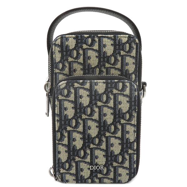 【極美品】Dior ショルダーバッグ オブリーク Riderマイクロポーチ Christian Dior（クリスチャン・ディオール） ディオール ショルダー