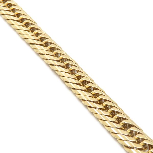 喜平 ブレスレット K18 18金 19cm 20g 16面 トリプル イエローゴールド