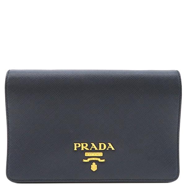 SAFFIANO（PRADA） プラダ チェーンウォレット サフィアーノ チェーン