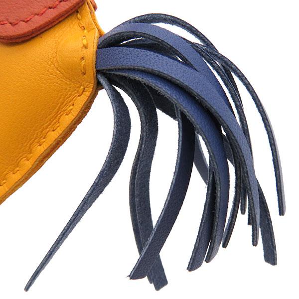 HERMES（エルメス） バッグチャーム ロデオPM ジョーヌドールXブルー