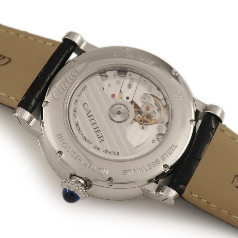 【3年保証】 カルティエ ロトンド ドゥ カルティエ GMT W1556368 ローマン ギヨシェ 青針 ビッグデイト スモセコ 自動巻き メンズ 腕時計｜ibe7171｜02