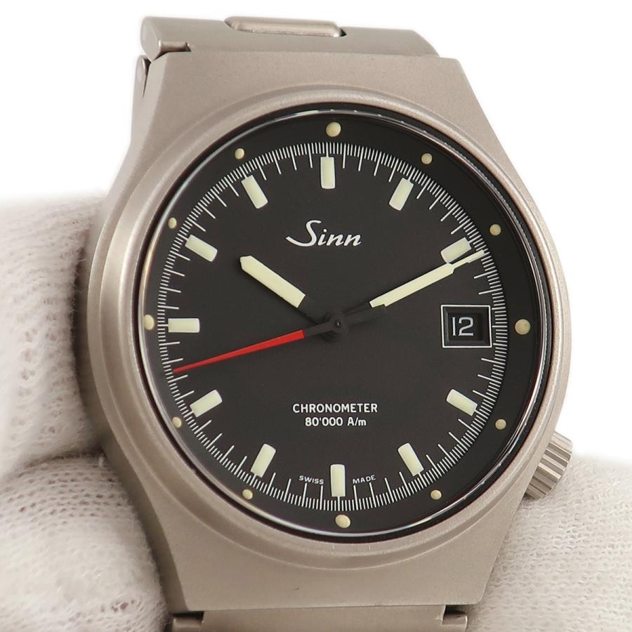 Sinn（ジン） 【3年保証】 244.TI クロノメーター 244.TI.I 黒 バー