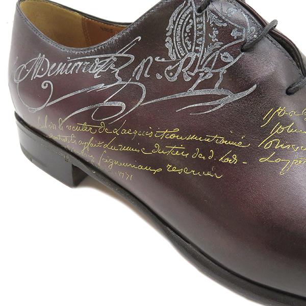 BERLUTI◆アレッサンドロガレ・カリグラフィ_UK8.1/2BRW ベルルッティ メンズ シューズ Berluti ブランド 革靴 靴