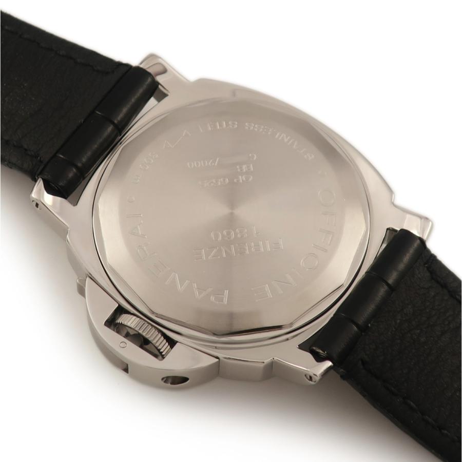 【3年保証】 パネライ ルミノール パワーリザーブ PAM00027 OH済 C番 黒 自動巻き メンズ 腕時計｜ibe7171｜02