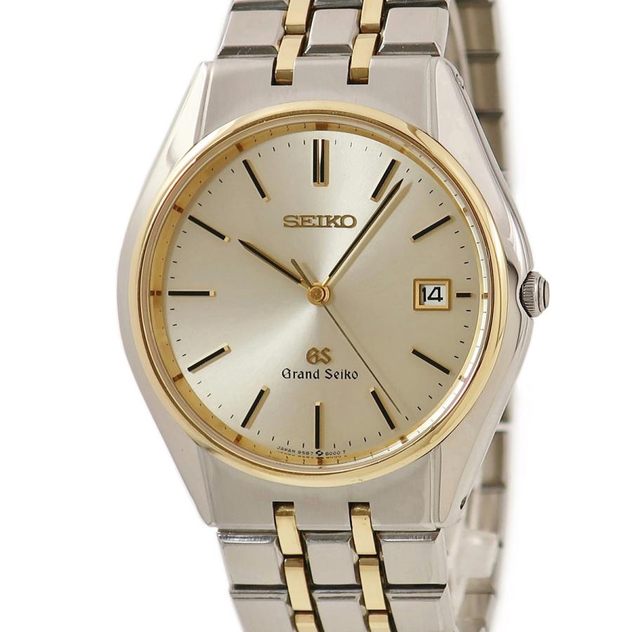 88年製/新品電池/美品/稼働 グランドセイコー 9587-8000 デイト Grand Seiko 【3年保証】 グランドセイコー 95クォーツ SBGS004 9587