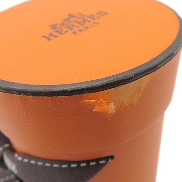 HERMES エルメス ツイリー フォーブルレインボー　オレンジ HERMES（エルメス） スカーフ ツイリー シルク マルチカラー