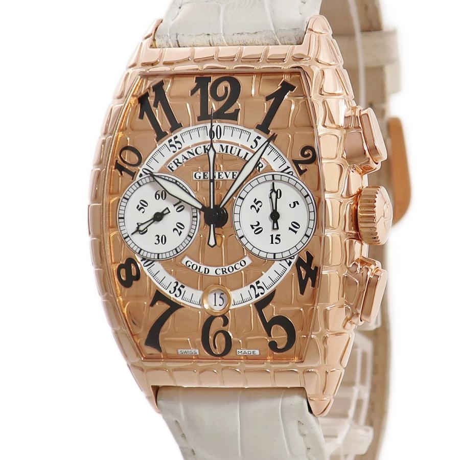 フランクミュラー 8880CC 自動巻 レザーバンド