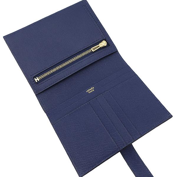 エルメス 二つ折り財布 ベアンコンパクト ヴォーエプソン 