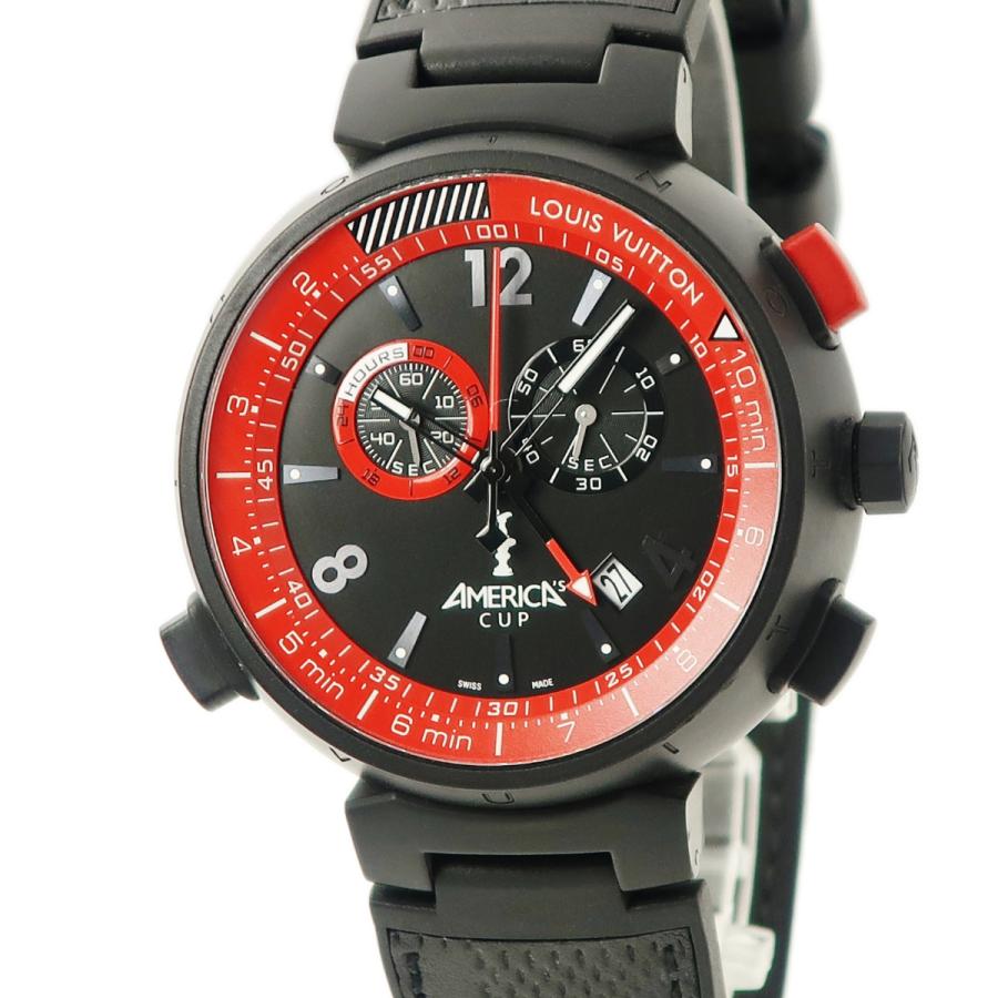 LV America's Cup クロノグラフ 腕時計 タンブール（LOUIS VUITTON） 【3年保証】 ルイヴィトン タンブール