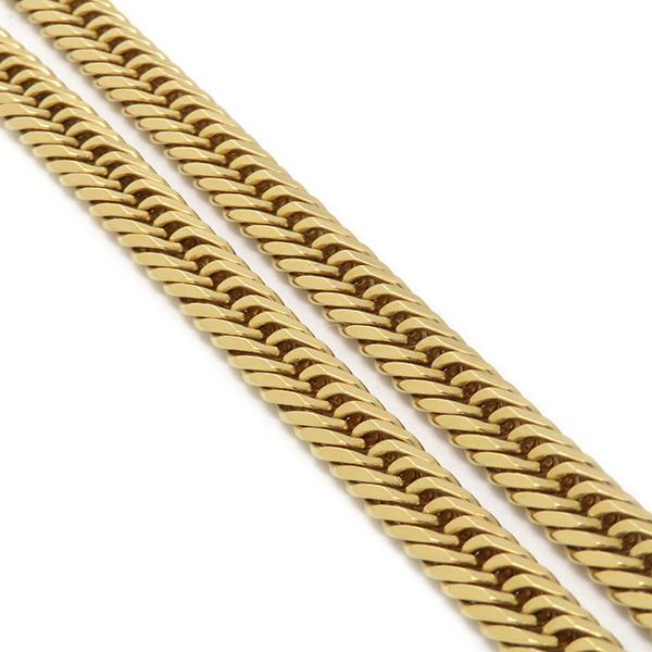 喜平 ネックレス K18 18金 50cm 50.3g 8面 トリプル K18YG ゴールド