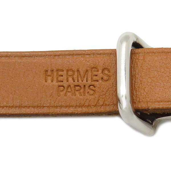 HERMES（エルメス） ブレスレット アピ 2 レザー ブラウン 茶 3連 中古 