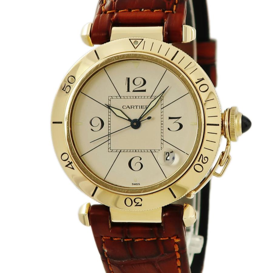 Cartier 【3年保証】 カルティエ パシャ38 81750353 OH済 K18YG Cartier 【3年保証】 カルティエ パシャ38 81750353 OH済 K18YG