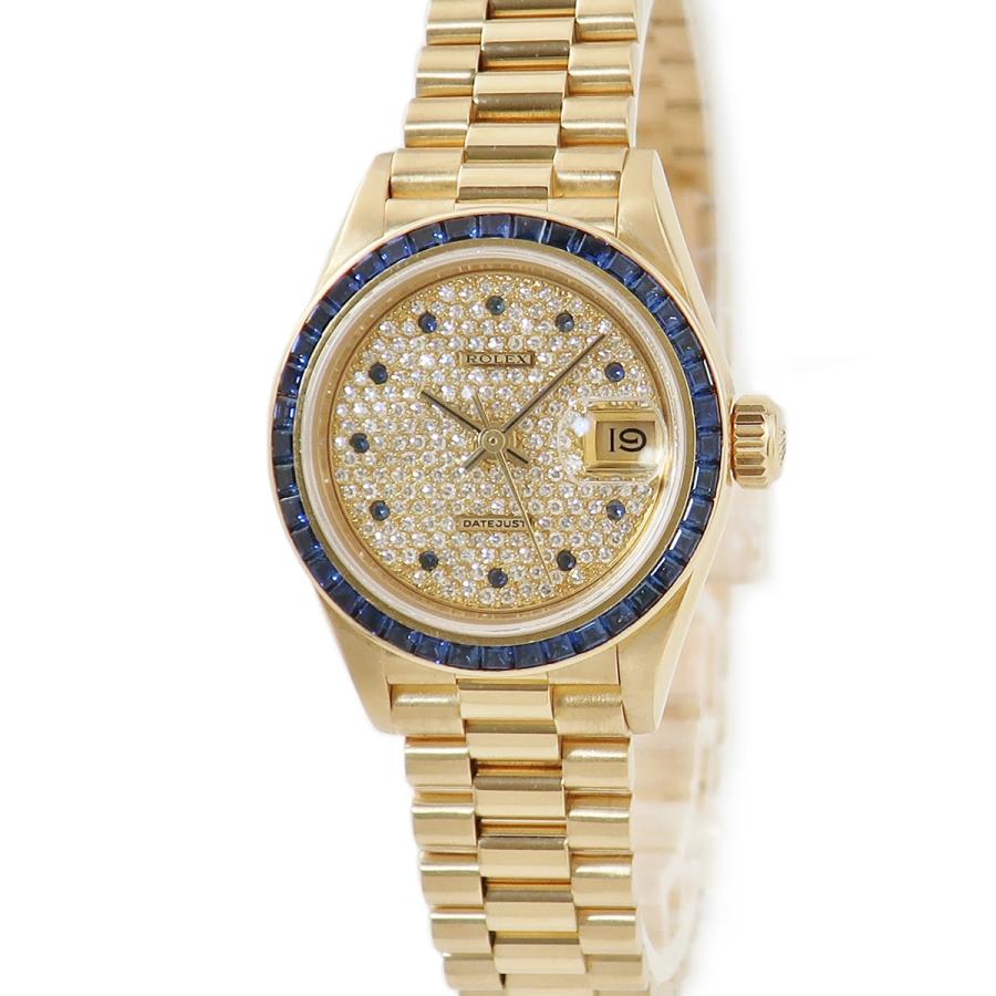 ROLEX ロレックス メンズ デイトジャスト コンビ 純正 YG×SS k18 デイトジャスト 【3年保証】 ロレックス 26 69118ZS 93番 K18YG無垢