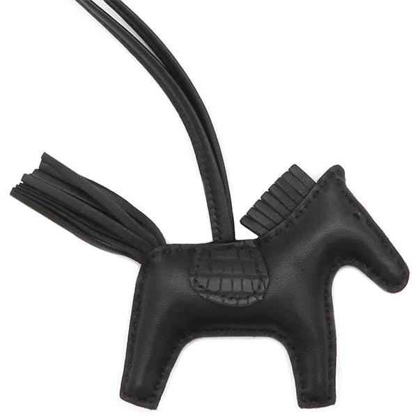 HERMES（エルメス） バッグチャーム ロデオPM タッチ クロコ