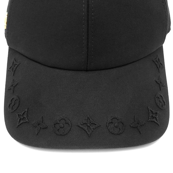 LOUIS VUITTON（ルイ・ヴィトン） キャップ M7293L 黒 モノグラム