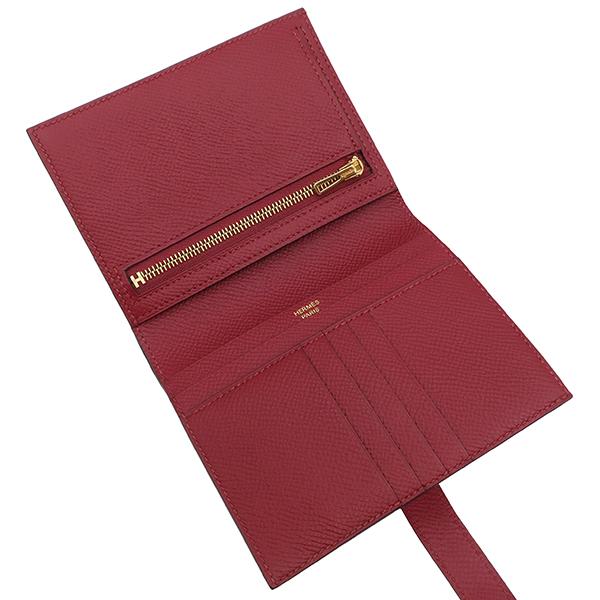 HERMES（エルメス） 二つ折り財布 ベアンコンパクト ヴォーエプソン