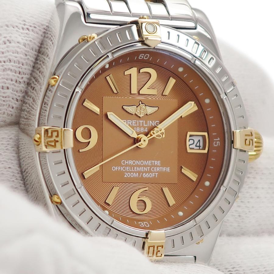 ブライトリング（BREITLING） 【3年保証】 カリスト B77346 K18YG×SS