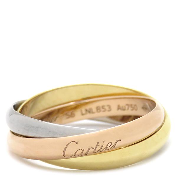 TRINITY（Cartier） カルティエ リング 指輪 トリニティ SM K18WG