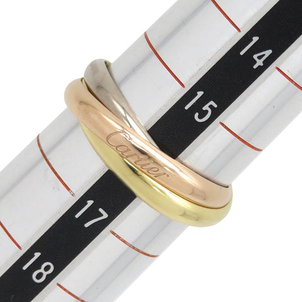 カルティエ トリニティリング SM 56 TRINITY（Cartier） カルティエ リング 指輪 トリニティ SM K18WG