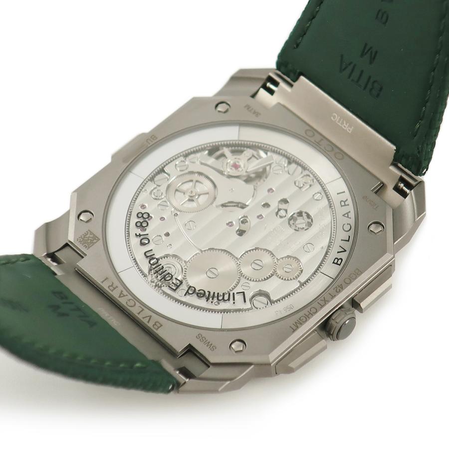 BVLGARI（ブルガリ） 【3年保証】 オクト フィニッシモ クロノグラフ 
