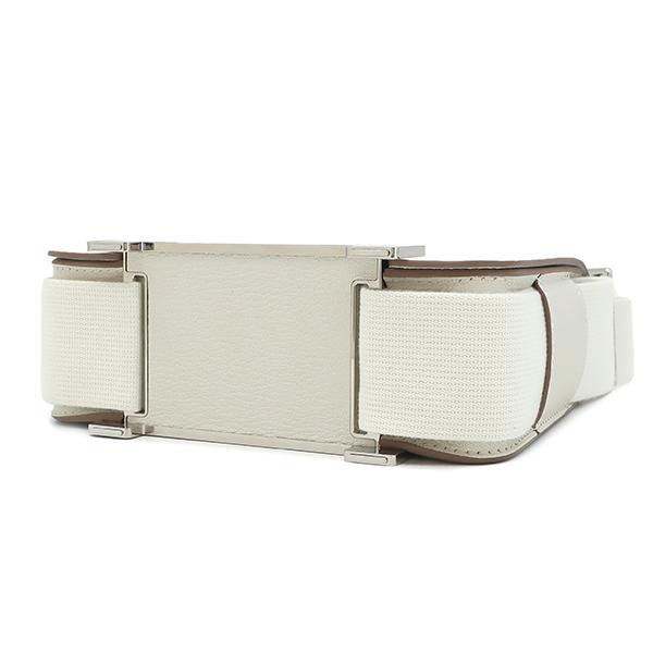HERMES（エルメス） ショルダーバッグ ゲタ シェーブル ホワイト 白