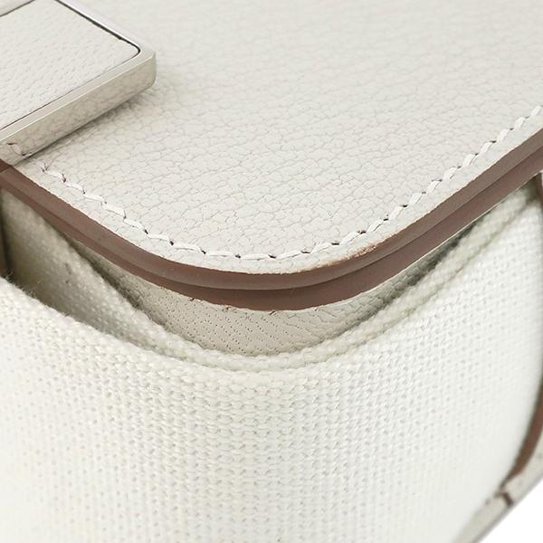 HERMES（エルメス） ショルダーバッグ ゲタ シェーブル ホワイト 白 