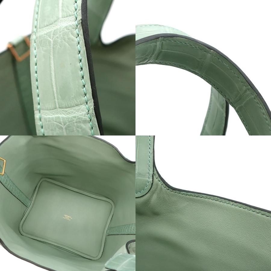 HERMES（エルメス） ハンドバッグ ピコタンロックPM ポロサス グリーン